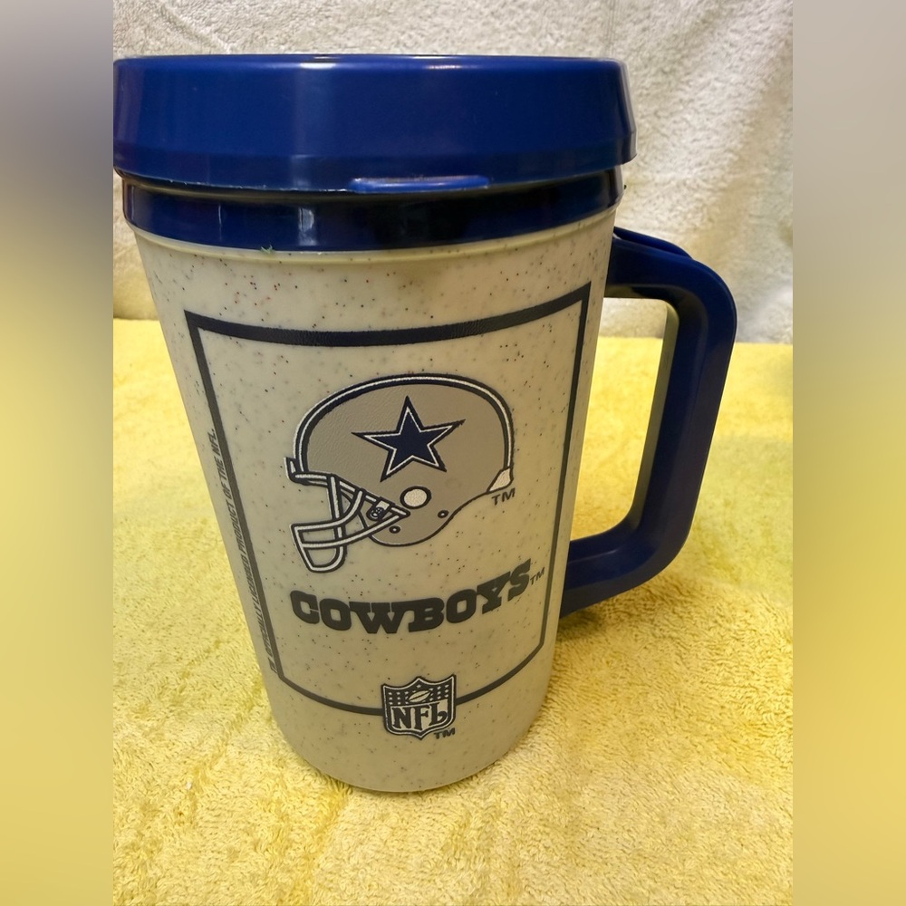 Vintage Dallas Cowboys NFL Travel 7-11 Mug by Aladdin 20oz